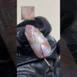 🐚HOW TO get the pretty Iridescent Shell Nail Design! Have a Try! #nailinspo  #varnailgelpolish