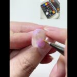 美甲视频：樱花🌸、水彩晕染小花   美甲教程 #美甲 #ネイルアート #ネイル #nailart #naildesign #美甲视频　#ジェルネイル
