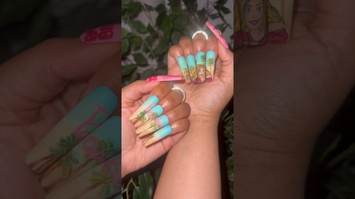 Did I Redeem Myself? #nails #nailart #barbie #barbienails