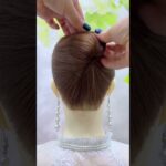 Hairpin and updo tutorial#Tutorial on updo hair styling#Super simple updo#Beginner s hair