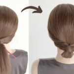 [Medium Hair] Easy and Simple No-Pin Low Bun