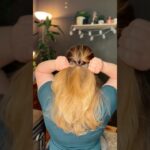 Easy Updo That Works Every Time ✨ #easyupdo #easyhairstyles #hairstylehack #hairtutorial