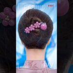 Simple & Pretty Everyday Hairstyle 💕 Easy to Learn! #updo  #hairreels