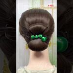 Cute & Elegant Updo Hairstyle ✨ Perfect for Any Occasion #updo #bun #hairstyle #hairtutorial #shorts