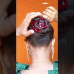 1 Minutes Everyday bun hairstyle #dailywearhairstyle #shorts #onlyhairstyle