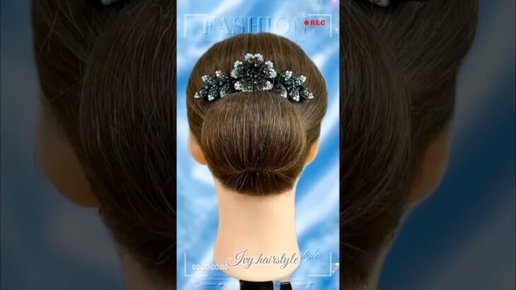 Simple & Pretty Everyday Updo ✨ Easy to Try#EasyHairstyle #Updo #HairReels #Shorts #PrettyHair