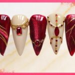 BIRTHSTONE NAIL SET: Ruby for July