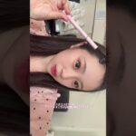 ナチュラル多幸感メイクです💖チーク単色使いするとナチュラルで統一感のあるメイクになるよー♡♡メイク多幸感メイクナチュラルメイクカラコン07
