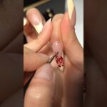 this is so popular right now and I’ll show you how to make it #simplenails #nailarttutorial