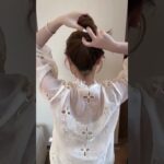 Get instant high‑crown with small claw clip｜Summer updo  #hairtutorial#hairstyle#hairclip#hairclips