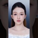 透明感のあるナチュラルメイク✨上品で柔らかな雰囲気に 仕上げました♡#韓国メイク #ナチュラルメイク #透明感メイク #韓国美女 #メイク