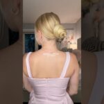 had to redo this bc i knew i could do better💋 #buntutorial #updohairstyle#easyupdo #frenchtwist