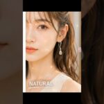 ナチュラルメイクと艶感メイクどっちがいいかな？？🌸