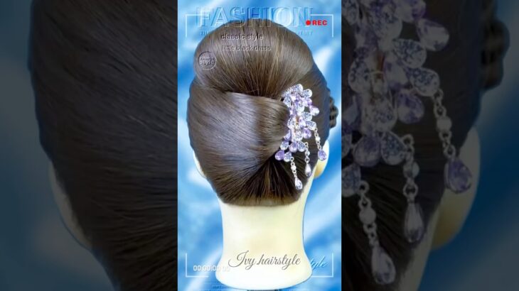 Effortless Everyday Updo 💕Simple, Elegant & Beautiful! #hairstyle #updo #easyhairstyle