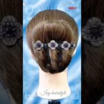 Easy Everyday Hairstyle 💕 Simple and Elegant #EasyHair #Updo #HairReels #Shorts