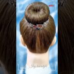 Simple Details Make This Hairstyle So Beautiful ❤️#hairstyle #eleganthair #updo
