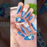Fish Nail 🐟🫧⚓️✨ | #nails #nailart