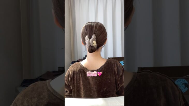 【簡単】ボブでも出来る簡単まとめ髪🎀✨ #ボブ #ヘアアレンジ #札幌美容室