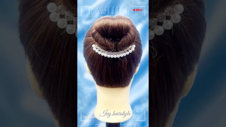 Simple & Pretty Everyday Updo ✨ Easy to Try#EasyHairstyle #Updo #HairReels #Shorts #PrettyHair