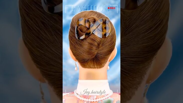 Everyone Is Loving This Easy Updo! Save It & Try It Today!#EasyHairstyle #Updo #Hairstyle #braids