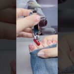Gel stickers, toenail nail stickers, manicure, beautiful and high-end #shorts