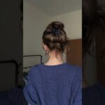 Perfect Bun for Thin Hair | Easy Claw Clip Updo  #hairstyle #hairtutorial #hairclip #hairstyles#fyp