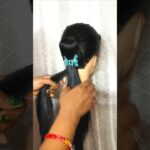 Simple & Easy Bun Hairstyle For Long Hair #ytshorts #shortsfeed #trending #hairstyle #bunhairstyle