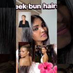 Sleek bun hairstyle | hair tutorial #tamil