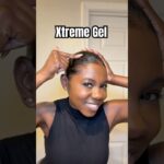 Slick back Bun | Xtreme Hair Gel