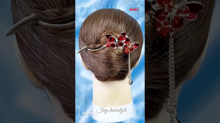 The Perfect Everyday Updo! Would You Try It?    #EasyHairstyle #Updo #Hairstyle  #HairTutorial