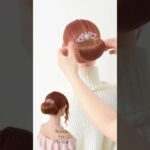 Very nice bun hairstyle #hairstyle #shorts #viralvideo #braids #tutorial