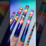 Sand Nail Art with RX Sands 🥰 #nails #nailgelart #nailart #nailartheaven #naildesign #nailtutorial