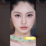 透明感たっぷりのナチュラルメイク🤍✨#Shorts #メイク # 韓国メイク #透明感メイク