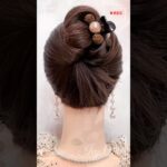 The Easiest Elegant Updo You’ll Love! 💖#EasyHairstyle #Updo #HairTutorial #Hairstyle #hairtutorial