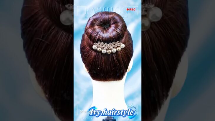 This Hairstyle Is Seriously Too Pretty ✨    #easyhairstyle #updohairstyle # #hairstyle #updo