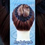 Easy Hairstyle for Any Day ✨ Simple,Chic & Beautiful!    #easyhairstyle #updo #hairstyle