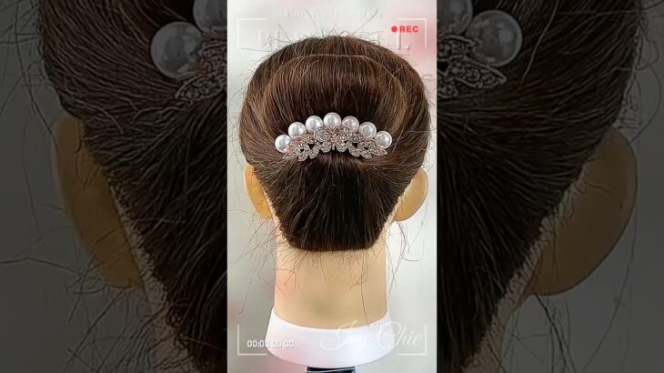 One Look at the Final Result… WOW 😍✨    #updohairstyle #hairstyles #hairinspo #beautifulhair