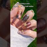 🐈👁🍂✨️💅 #nails #nailart #fallnails #relatable #gelnails #nailinspo #fyp