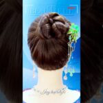 Easy Elegance in One Beautiful Hairstyle 💕#eleganthairstyle #updo #hairstyleideas