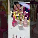 One Press On Nail Day🌸#nailvlog #nailgelart #nailart #pressonnails #pressons #naildesign #nailinspo