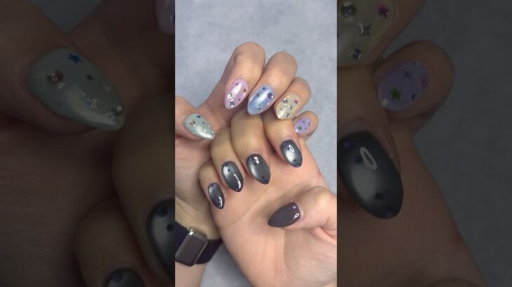 #セルフネイル　#ネイル付け替え　#ネイルアート　#ジェルネイル　#ネイル　#ネイル動画　#nails #nailart #네일 #美甲