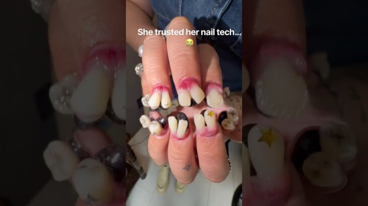 She Asked for Nails… But THIS Happened 😭💅