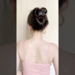Búi tóc đơn giản bằng kẹp càng cua #hairstyle #hairtutorial #kieutocdep #buitoc #minhlakim