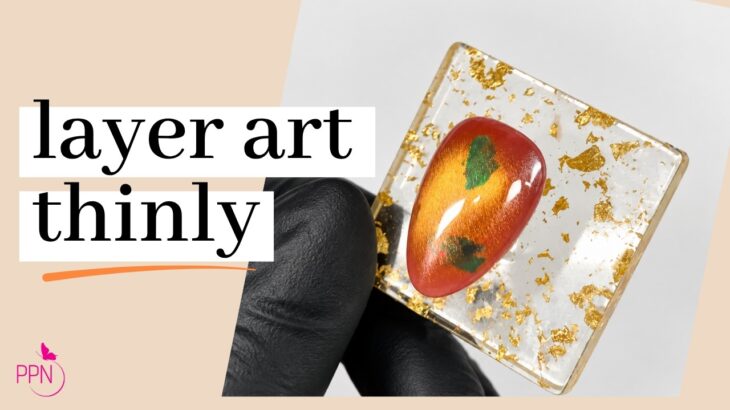 How-to Layer Nail Art Thinly