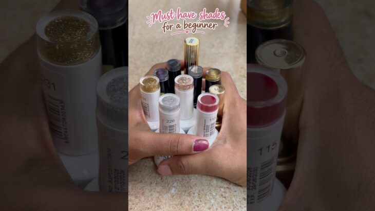 Must have nail shades for beginners | Nail art tips and tutorial in tamil #nails #tutorial #fyp #fy