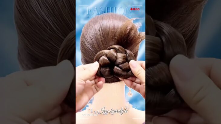Easy Hairstyle for Any Day ✨ Simple, Chic & Beautiful!    #easyhairstyle #updo #hairstyle