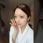 Makeup in NYC🗽❤️ #makeup #makeuptutorial #nyc #dailymakeup #メイクアップ #メイク動画 #ナチュラルメイク #ブルベ #大平ひかる