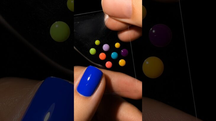 ✨ Rainbow Dot Nail Art Magic 💅🌈