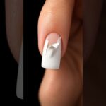 Satisfying White Gel Nail Removal 🤍✨ #shorts
