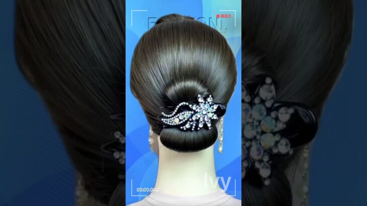 Easy Everyday Updo ✨ Simple, Elegant & So Pretty!    #easyhairstyle #updo #hairstyle